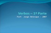 Verbos - parte 1