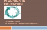 Educational management planning
