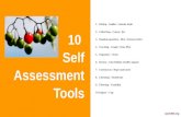 10 Self Assessment tools