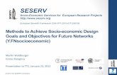 Methods to Achieve Socio-economic Design Goals and Objectives for Future Networks (Y.FNsocioeconomic)