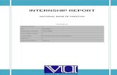 Internship Report of NBP