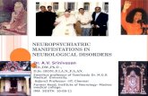 Neuropsychiatric manifestations in neurological disorders