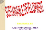 Susainable development by kashyap gohe;