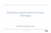 Systems Applications Proxy Pwnage