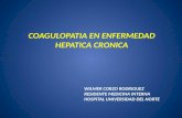 Coagulopatía en enfermedad hepatica