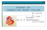 Therapy of Congestive CHF