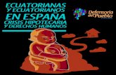 Ecuatorianos y ecuatorianas en España