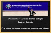 University Of Applied Sience Cologne German Tu