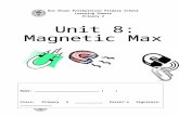 Unit 8- Magnetic Max Learning Sheets