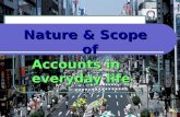 Nature & Scope of accounting