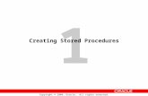 Creating Stored Procedures with PL/SQL