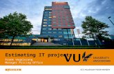 Estimating IT projects - VU Amsterdam