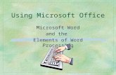 Slide, word and word processing