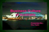 Australia Business Culture