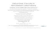 Electronic Circuits II Simulation Laboratory