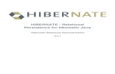 HIBERNATE - Relational Persistence for Idiomatic Java Hibernate Reference