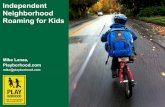 #33 Independent Walking, Biking, and Roaming by Kids - Lanza
