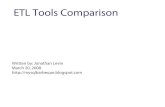 a Pentaho Etl Tools Comparison
