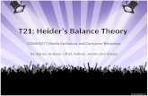 T21 - Heiders Balance Theory