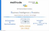 SAP HANA ON STAGE  - Business Intelligence and Analytics
