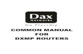 Dax Router Guide
