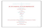 CHIRAG KOTADIYA Project on Kataria Enterprise ( Marketing)