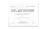 The Holocaust Victims Accuse by Reb Moshe Shonfeld