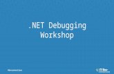 .NET Debugging Workshop