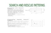 search and rescue patterns