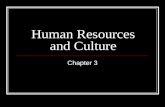 Human Resources and Culture