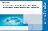 Application Architecture for dot NET