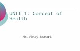 Unit 1 ( health ), nursing