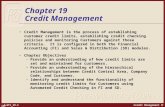 SAP FI Credit Management |