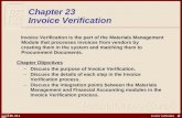 SAP FI Invoice Verification |