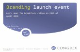 Branding launch event