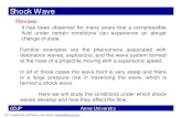 Gas Dynamics-Shock Waves