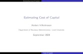 Cost of Capital Slides