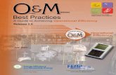 operation and maintenance best practices