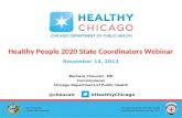 Webinar: Healthy Chicago for Healthy Heople 2020 State Coordinators