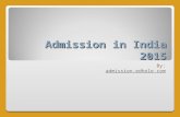 Admission in india