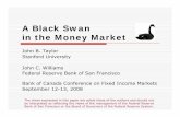 Money Market Black Swan