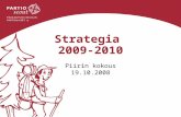 Strategia 2009-2010
