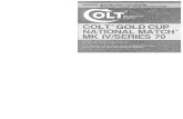 Colt Gold Cup National Match MKIV S-70