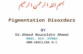 Disorders of Pigmentation 1