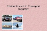 Ethical Issues and Transort Industry