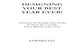Designing Your Best Year Ever! 2008 Goals Journal
