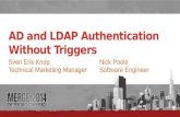 Active Directory & LDAP Authentication Without Triggers