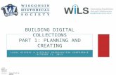 Building Digital Collections: Planning and Creating