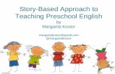 Story-Based Approach to Teaching Preschool English