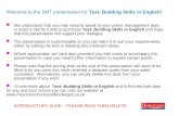 KS3 English - Building Skills in English